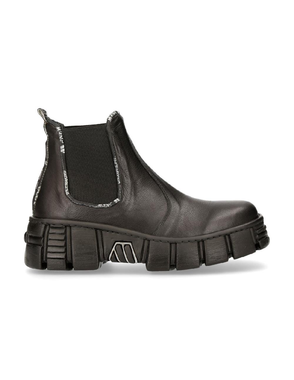 New Rock ANKLE BOOT TOWER WITH LACES M-WALL021-C1