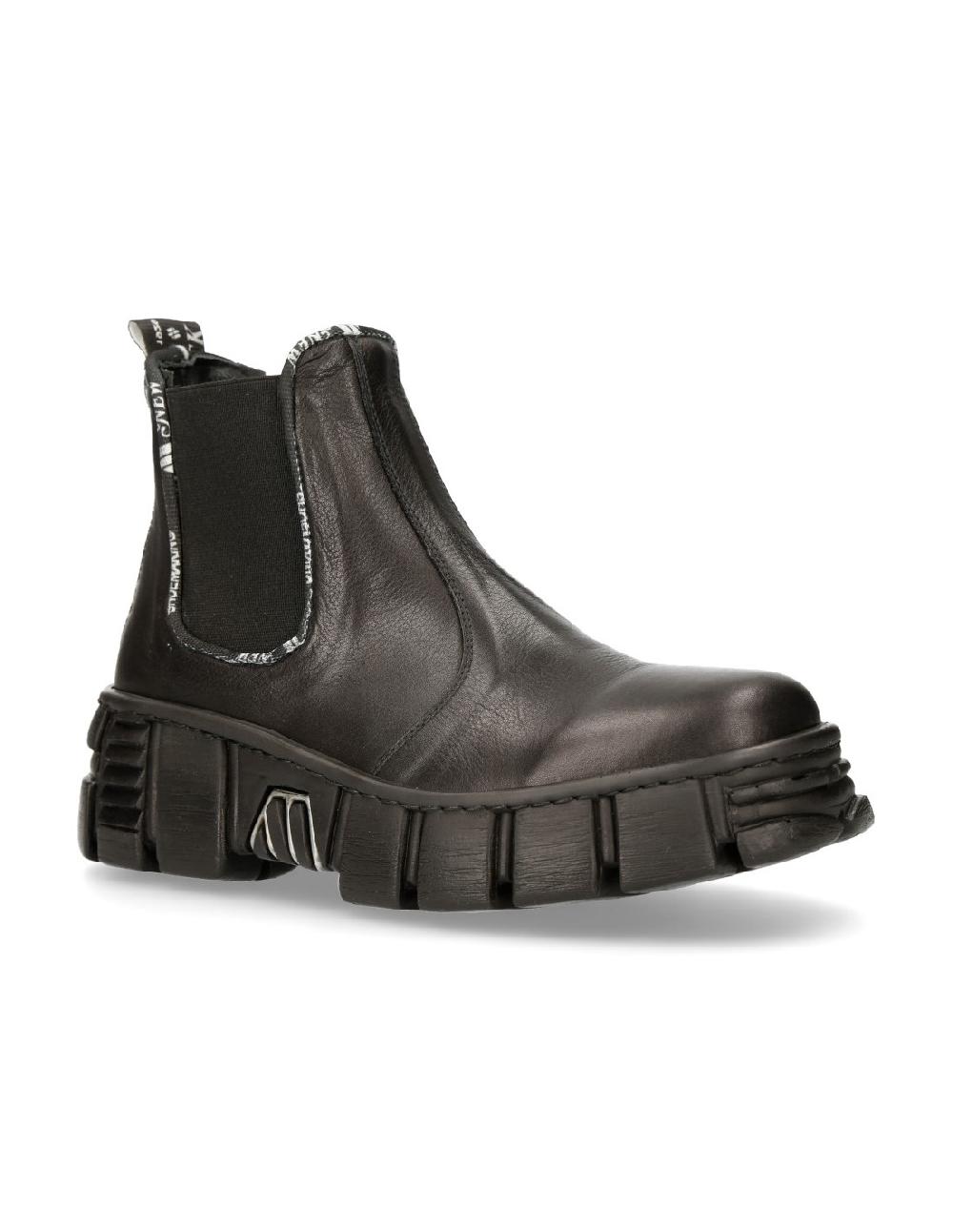 New Rock ANKLE BOOT TOWER WITH LACES M-WALL021-C1