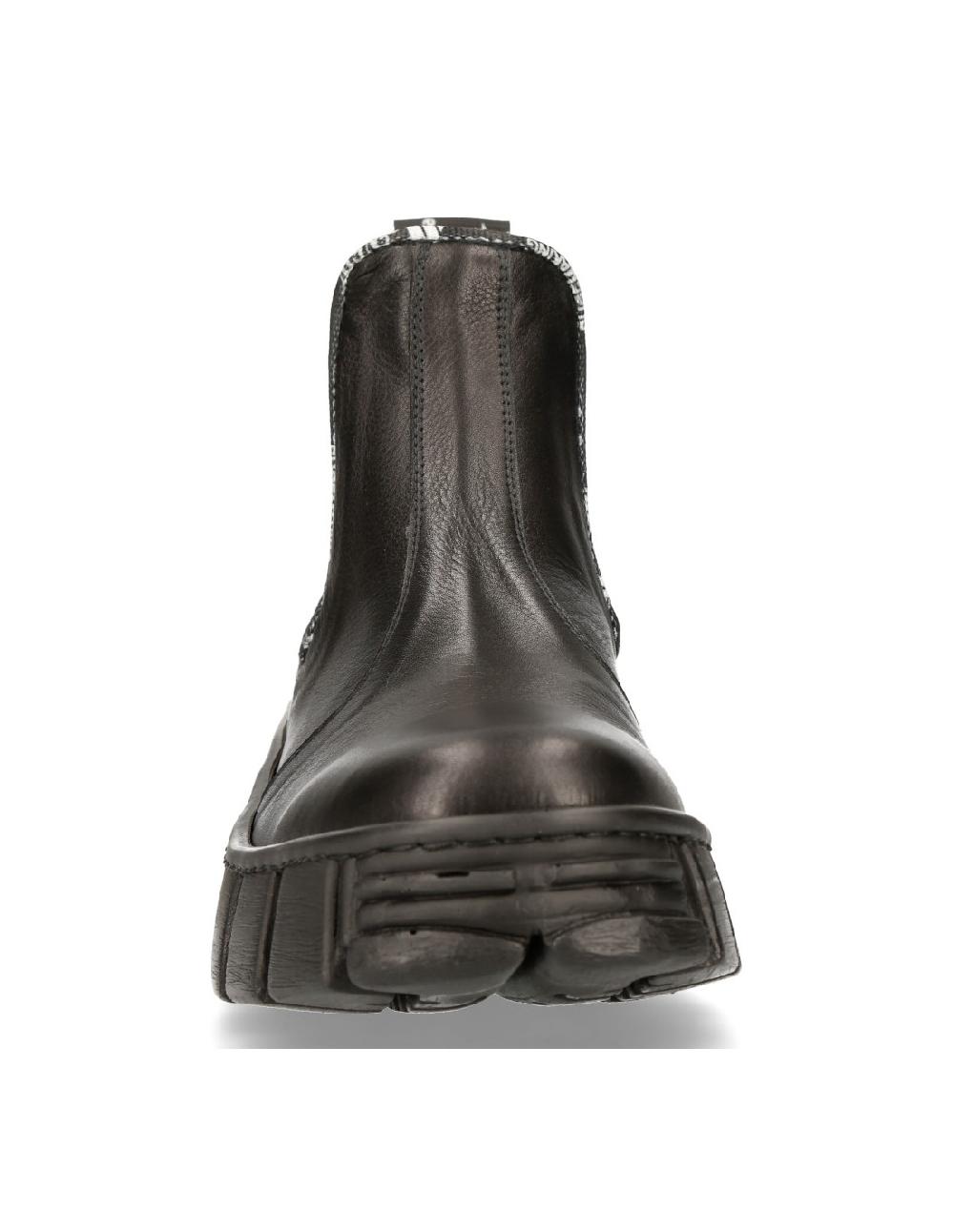 New Rock ANKLE BOOT TOWER WITH LACES M-WALL021-C1
