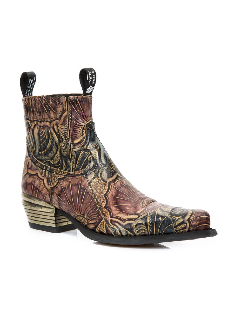 New Rock ANKLE BOOT WEST M-7953PT-S37