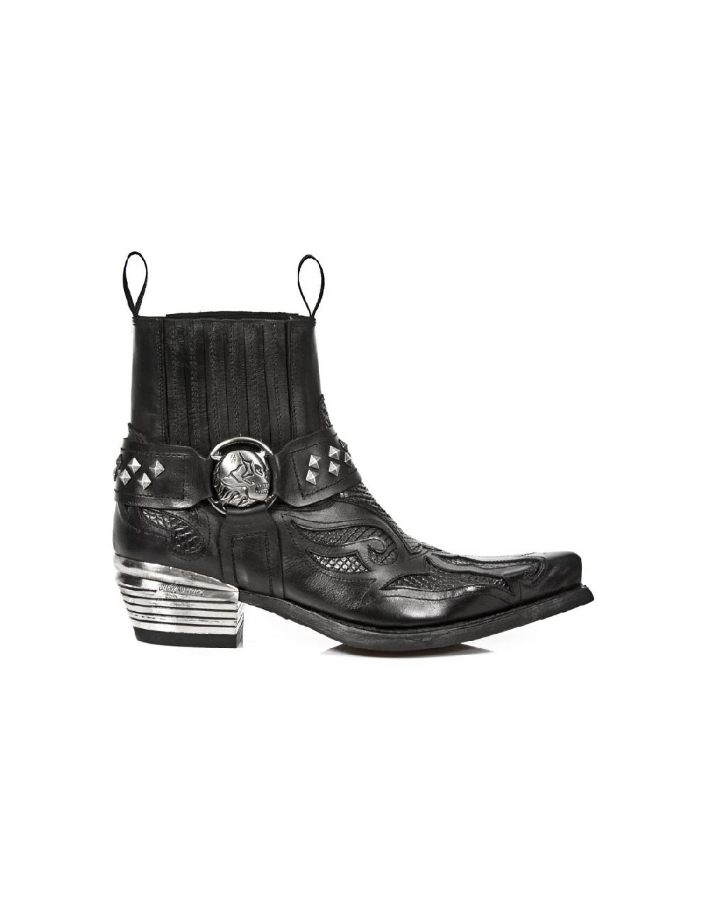 new rock ANKLE BOOT WEST M-WST005-C1