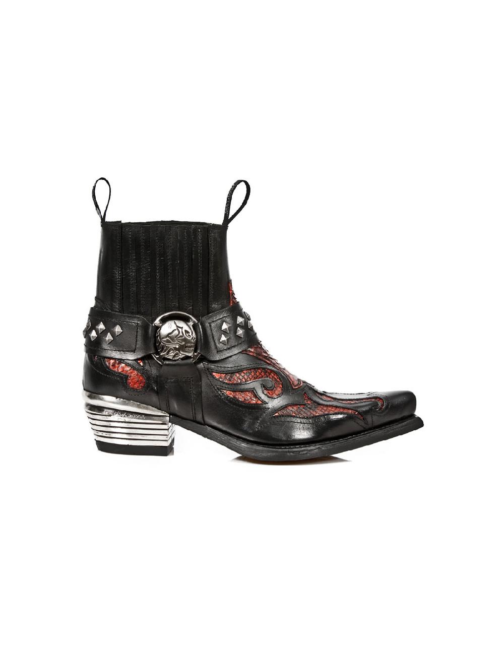 new rock ANKLE BOOT WEST M-WST005-C2
