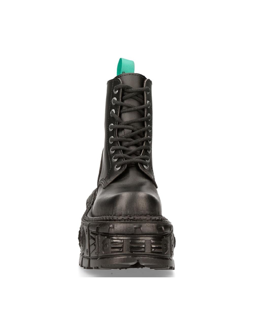 New Rock BLACK IMPERFECT WITH LACES M-MILI084N-V1