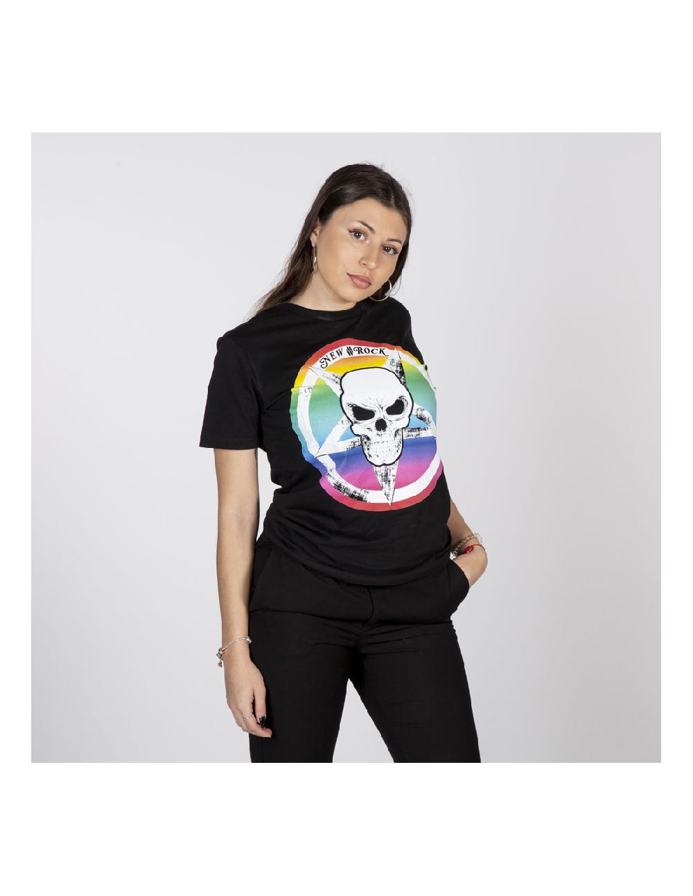 New Rock BLACK W-TSHIRT23-S3
