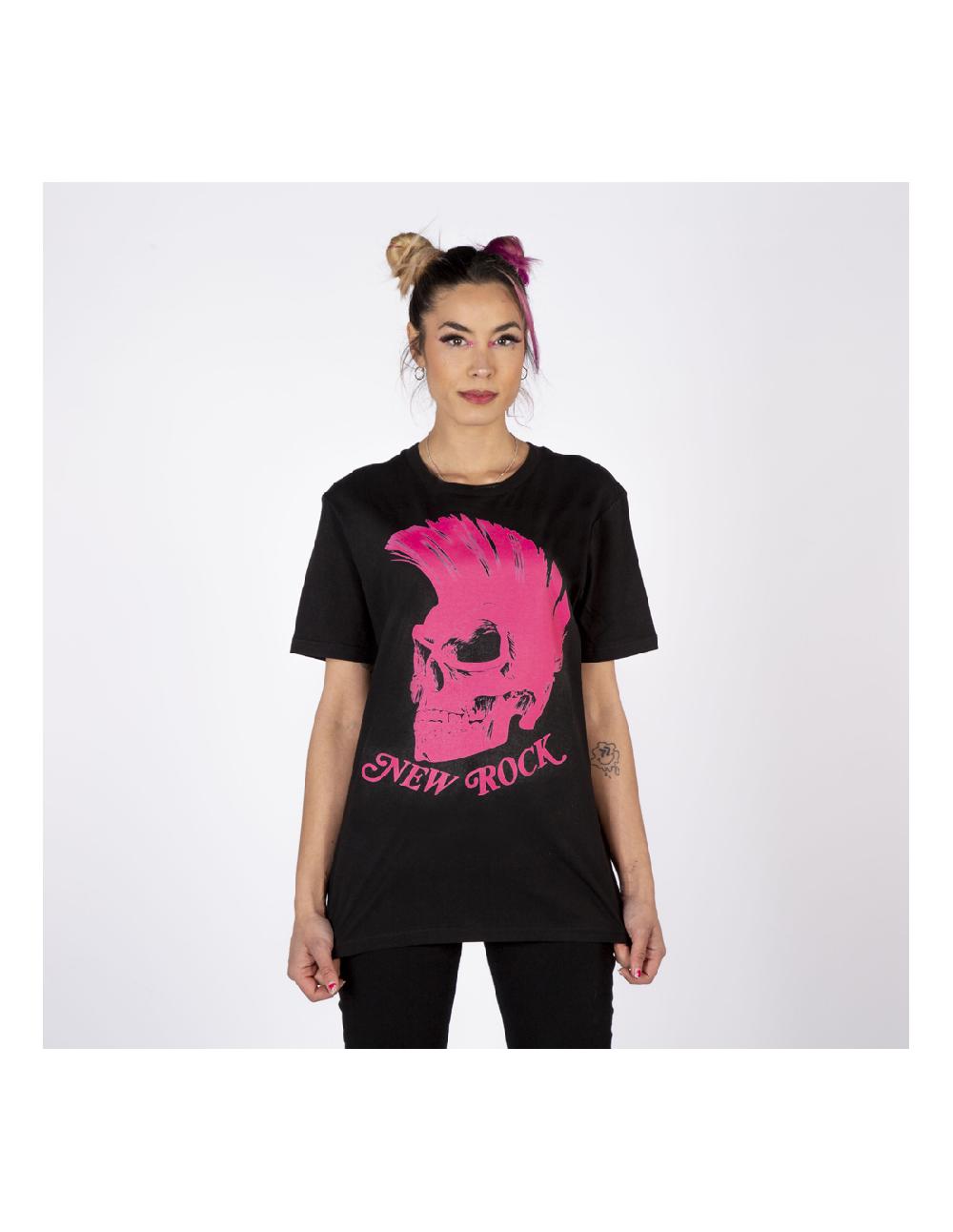 new rock BLACK W-TSHIRT6-S2