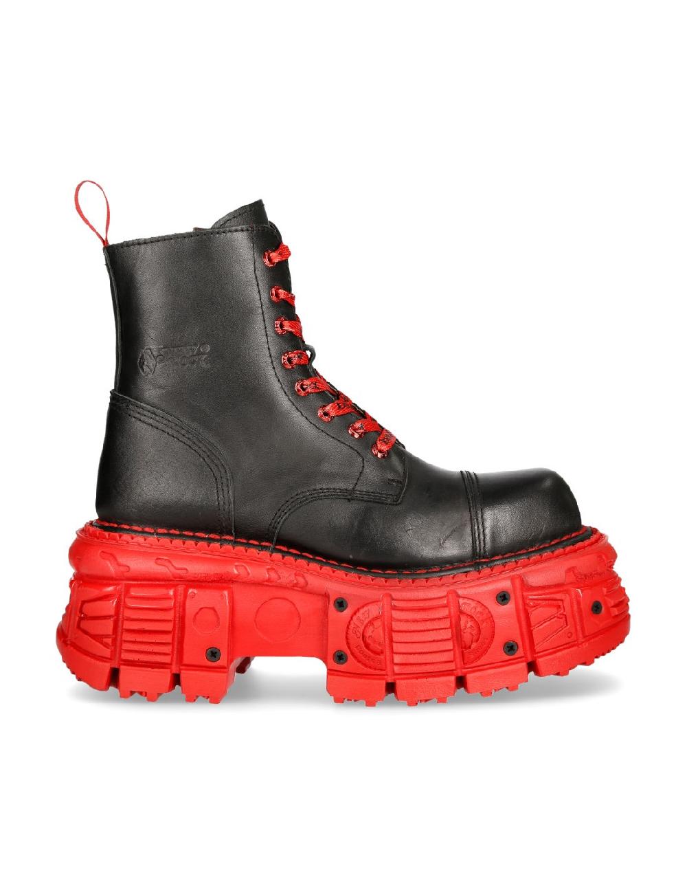 New Rock BOOT BLACK IMPERFECT M-MILI083C-C48