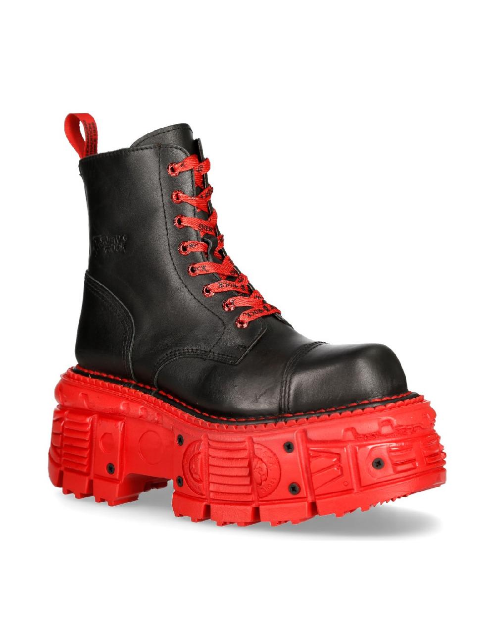 New Rock BOOT BLACK IMPERFECT M-MILI083C-C48