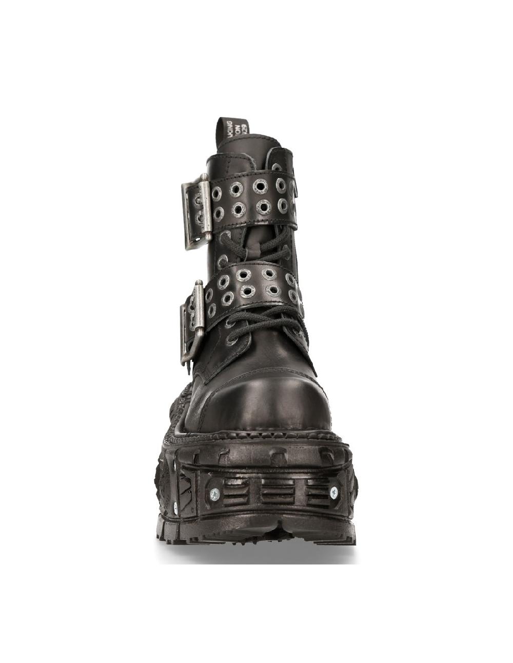 New Rock BOOT BLACK IMPERFECT M-MILI246-C1