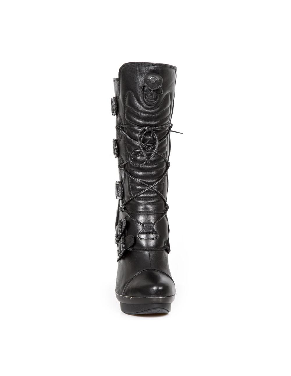 New Rock BOOT BLACK M-PUNK078-C1