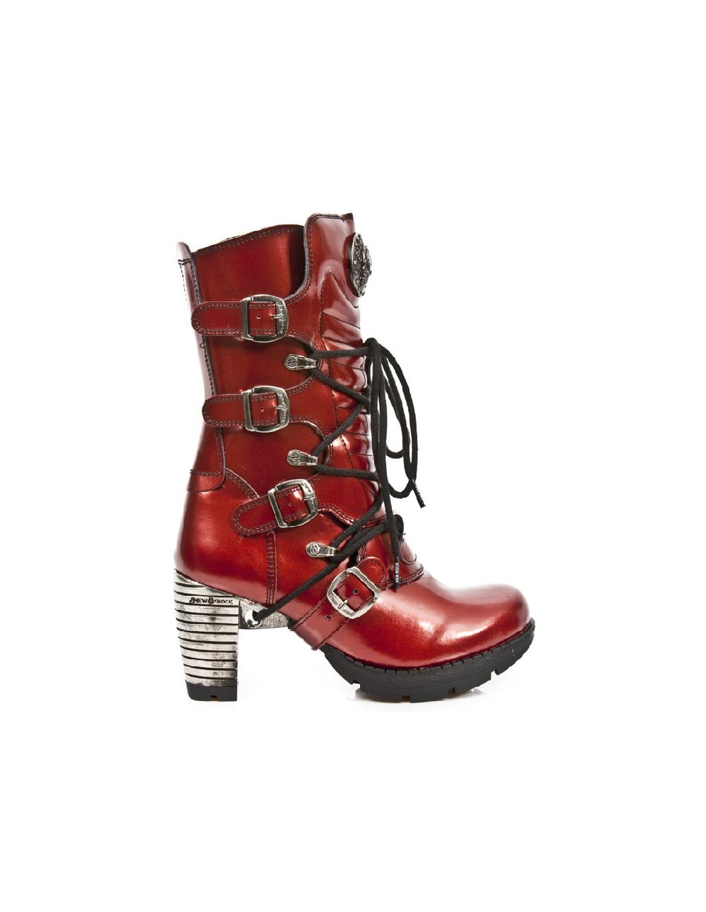 New Rock BOOT BLACK M-TR003-C10