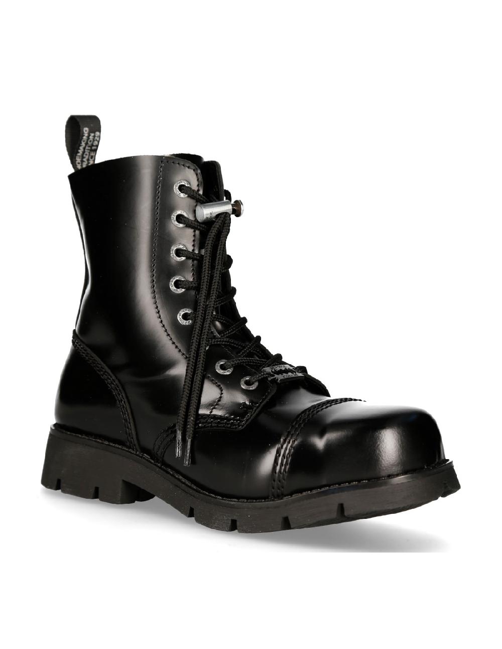 New Rock BOOT BLACK PLANING M-RANGER008CMTC-S1