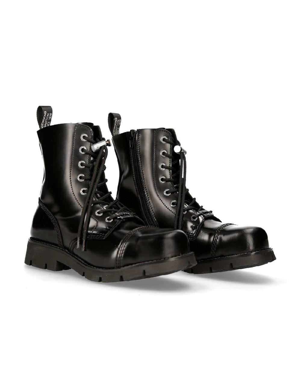 new rock BOOT BLACK PLANING M-RANGER008CMTC-S1