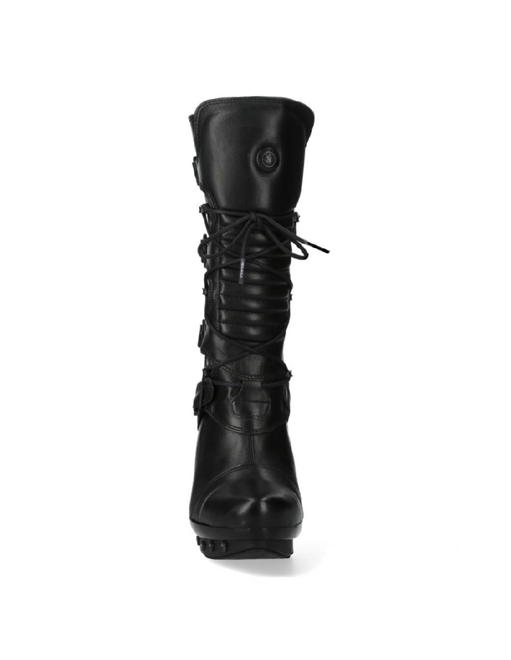 New Rock BOOT BLACK PLATF. M-9373-C37