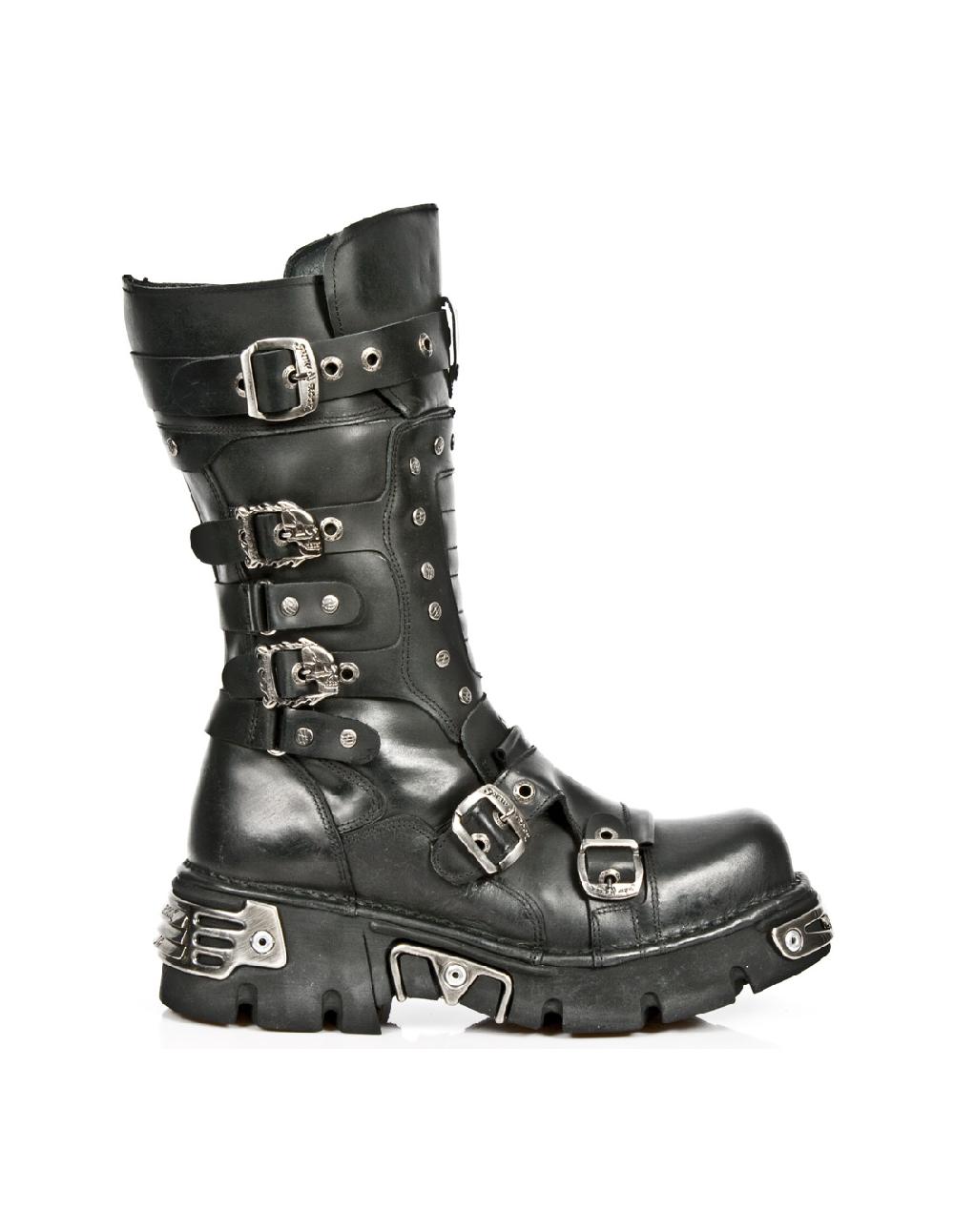 New Rock BOOT BLACK REACTOR M-1020-S2