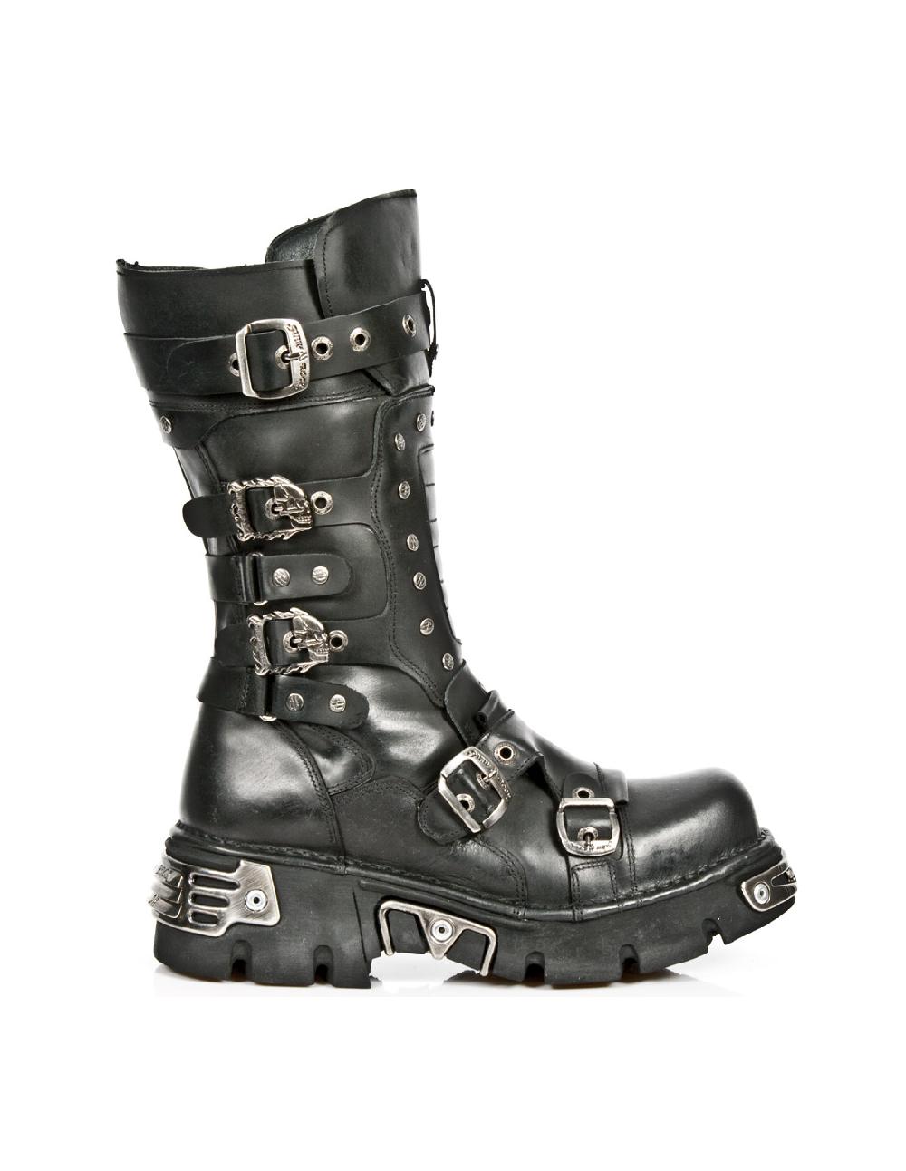 New Rock BOOT BLACK REACTOR M-1020-S2