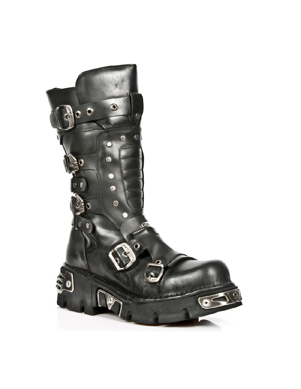 New Rock BOOT BLACK REACTOR M-1020-S2