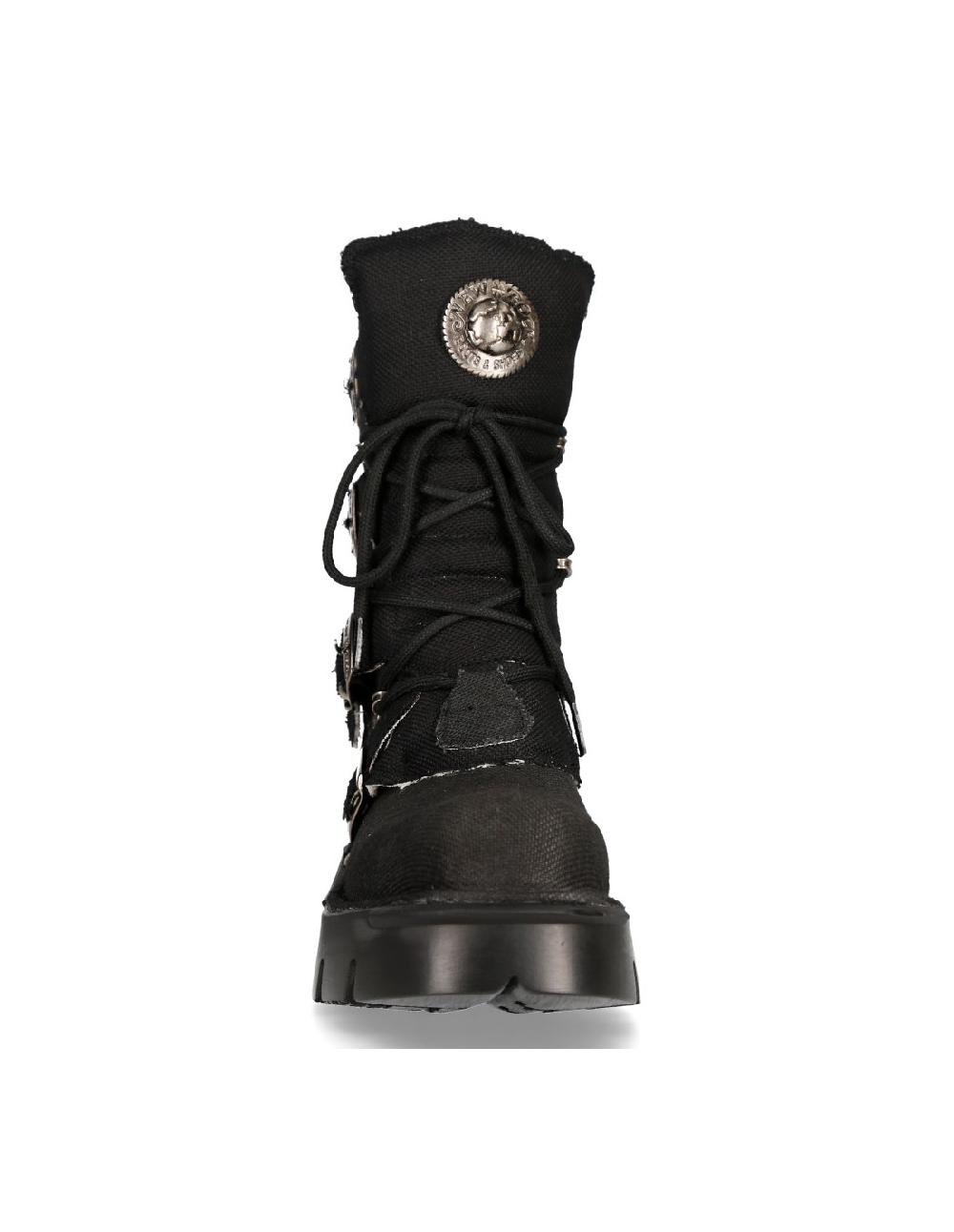 New Rock BOOT BLACK REACTOR M-1473-RC1