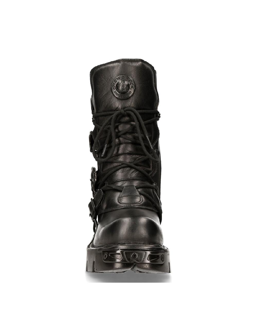 New Rock BOOT BLACK REACTOR M-391-S18