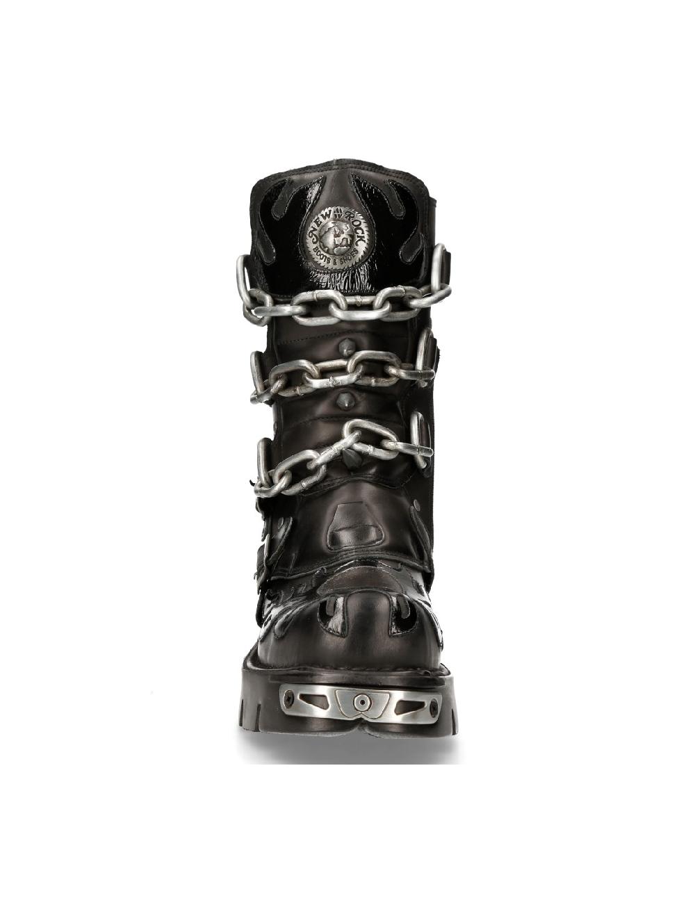 New Rock BOOT BLACK REACTOR M-727-S5