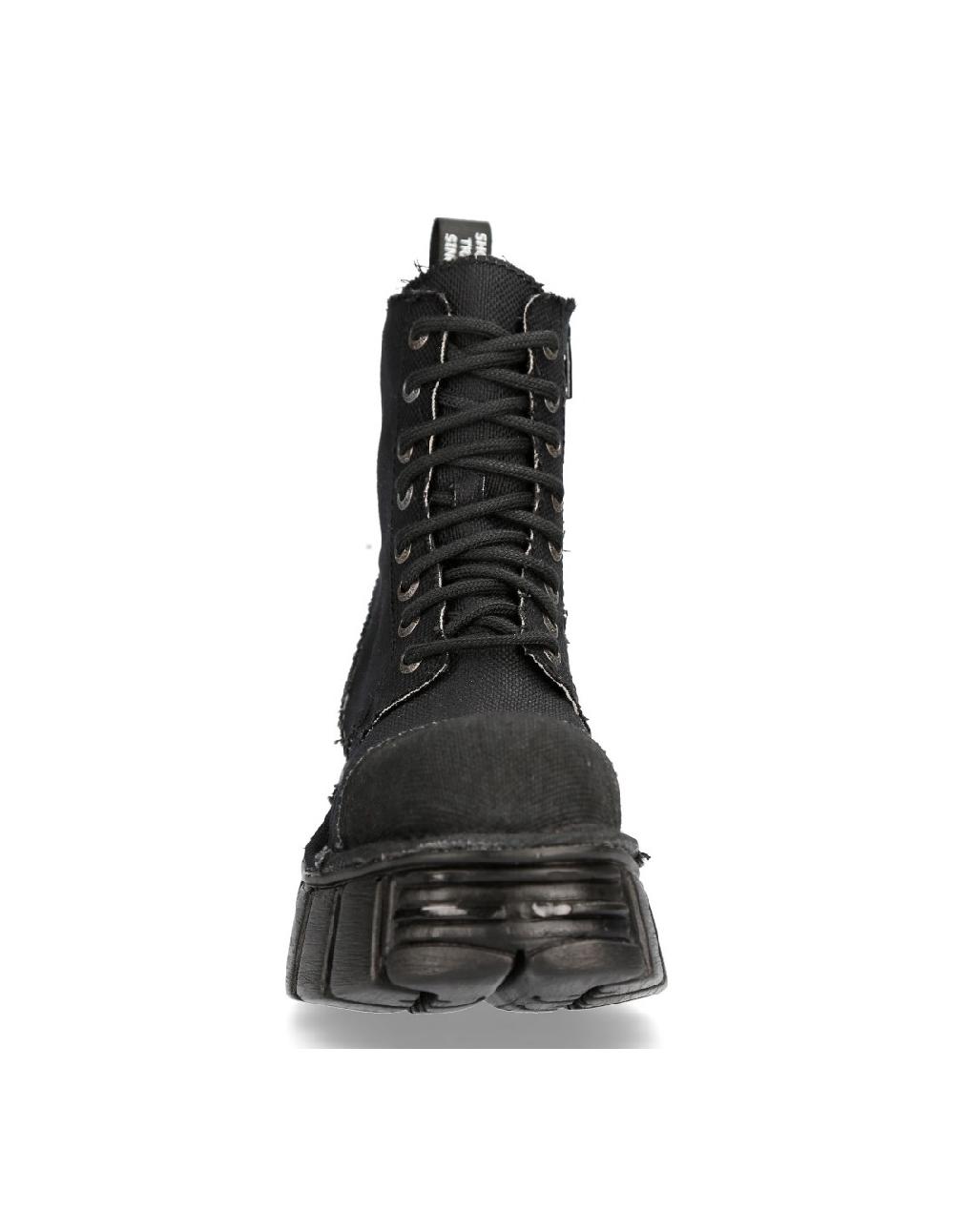 New Rock BOOT BLACK TOWER M-MILI083C-RC7