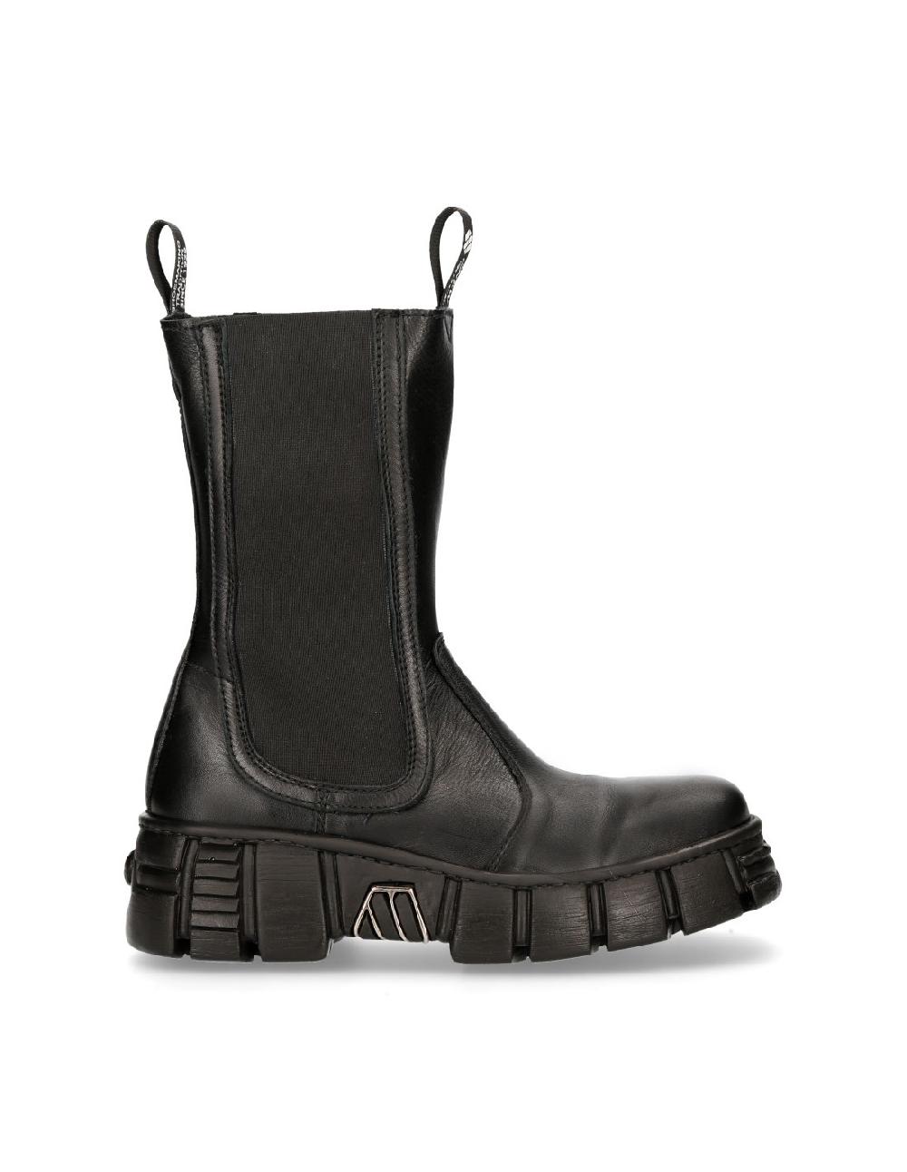 New Rock BOOT BLACK TOWER M-WALL033-C1
