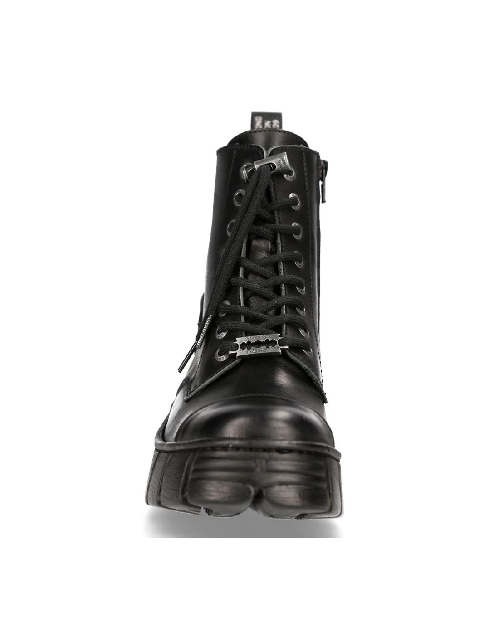 New Rock BOOT BLACK TOWER M-WALL048-C1