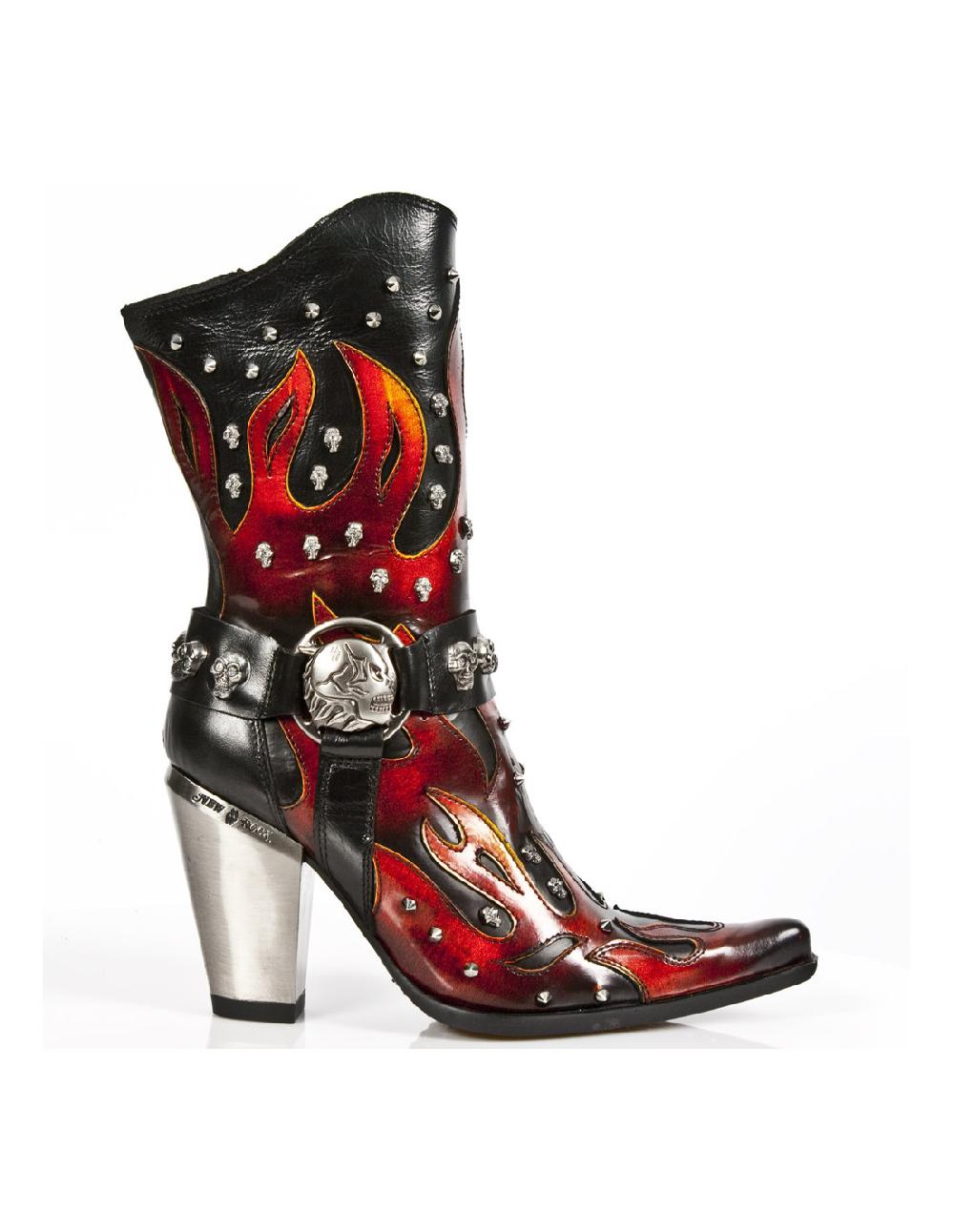 new rock BOOT BULL M-7986-C10