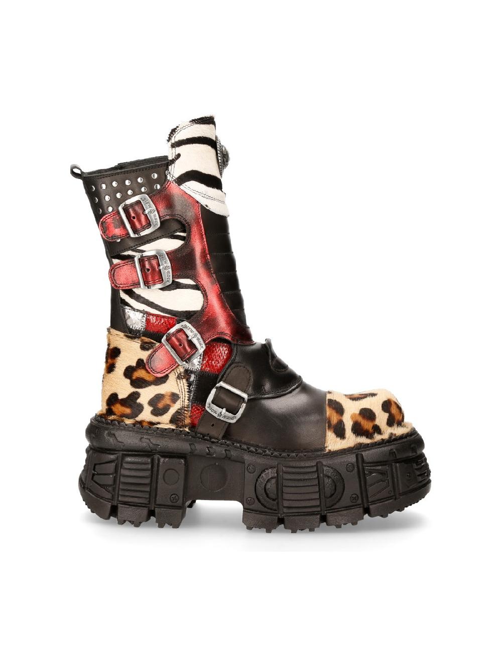 New Rock BOOT IMPERFECT M-MET008-C1