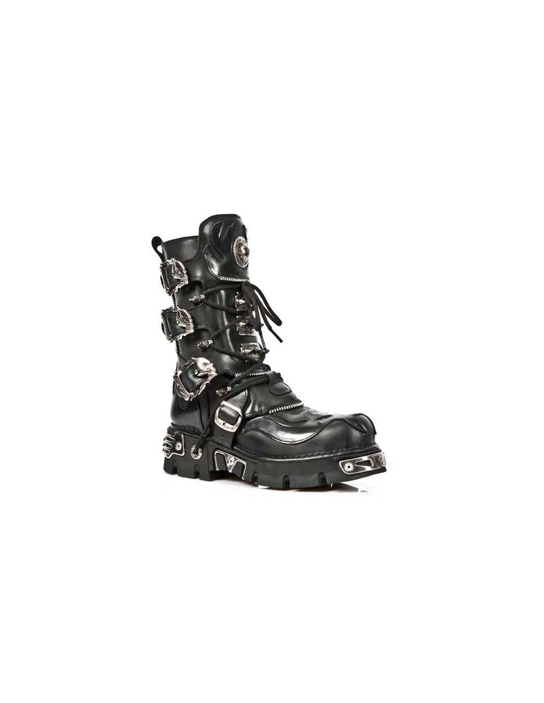 New Rock BOOT METALLIC M-1007-C1