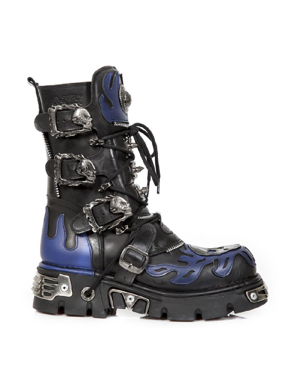 New Rock BOOT METALLIC M-1007-C2
