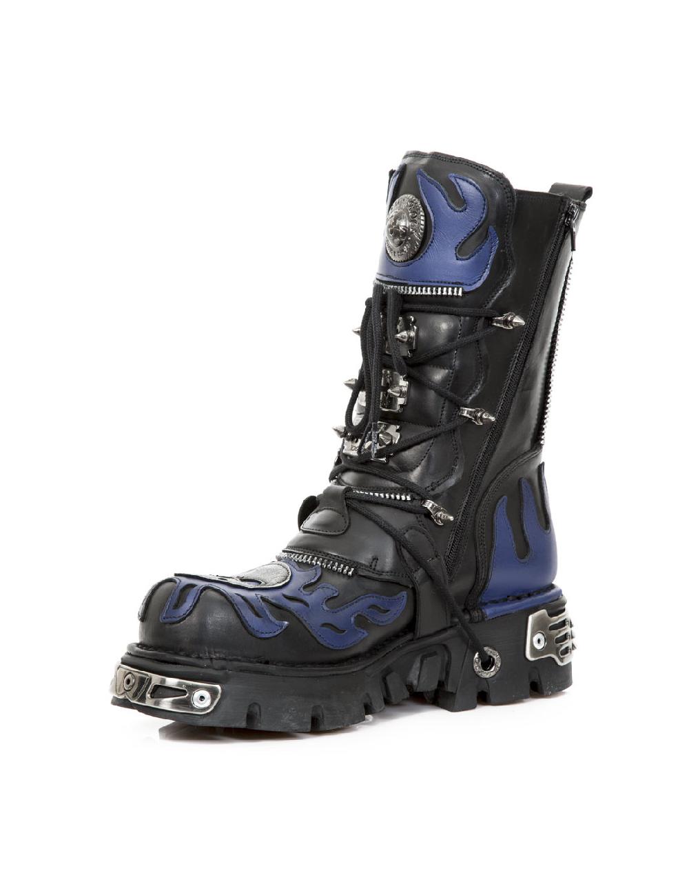 New Rock BOOT METALLIC M-1007-C2