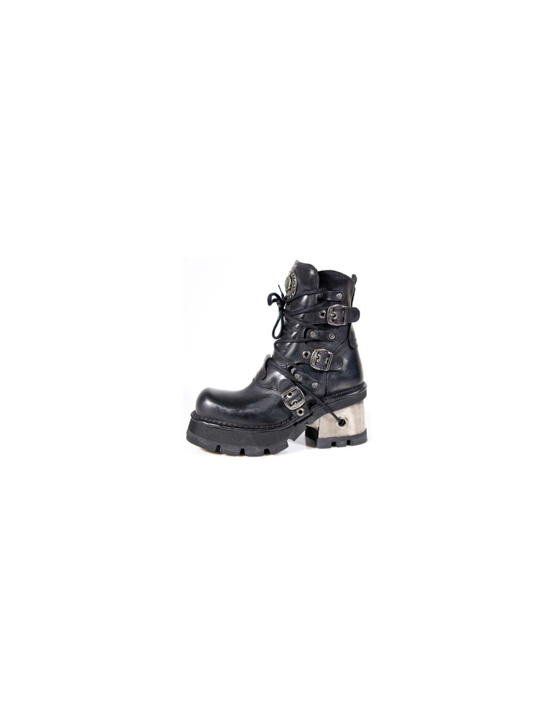 new rock BOOT METALLIC M-1014-C1