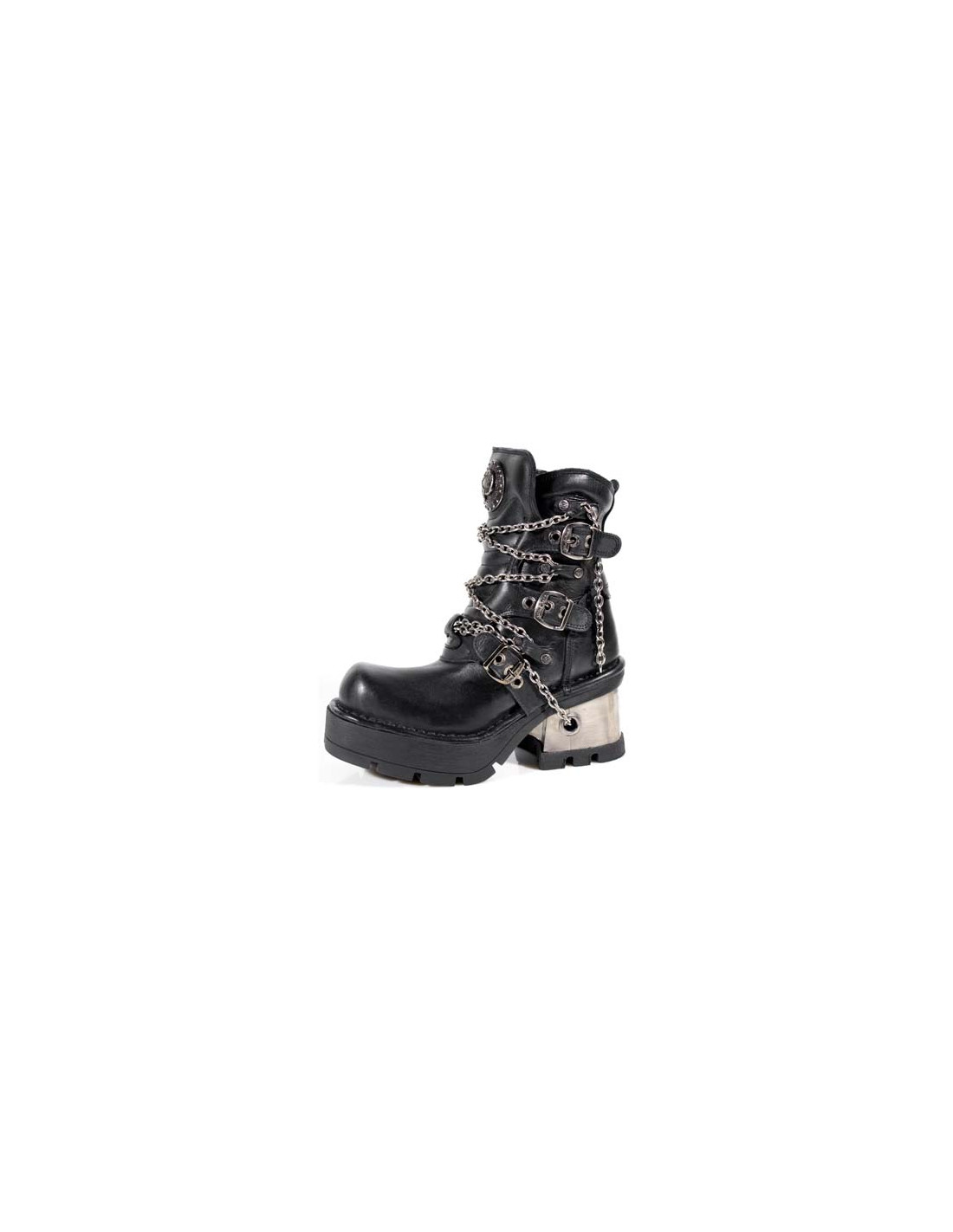 new rock BOOT METALLIC M-1015-C2