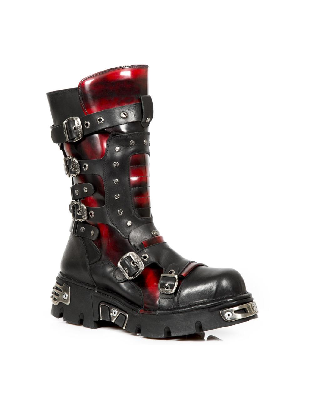 New Rock BOOT METALLIC M-1020-C20