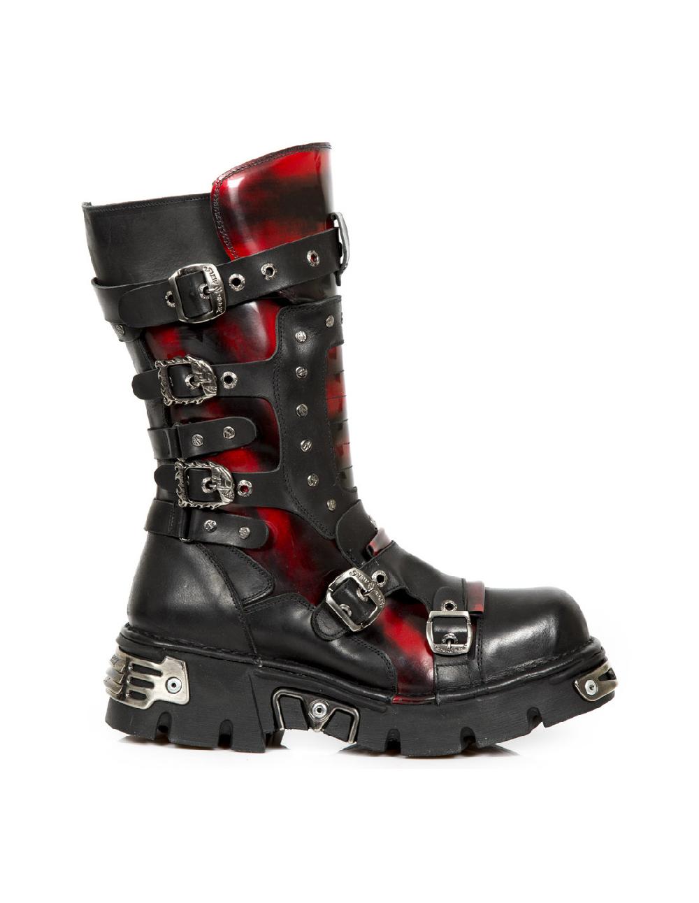 new rock BOOT METALLIC M-1020-C20