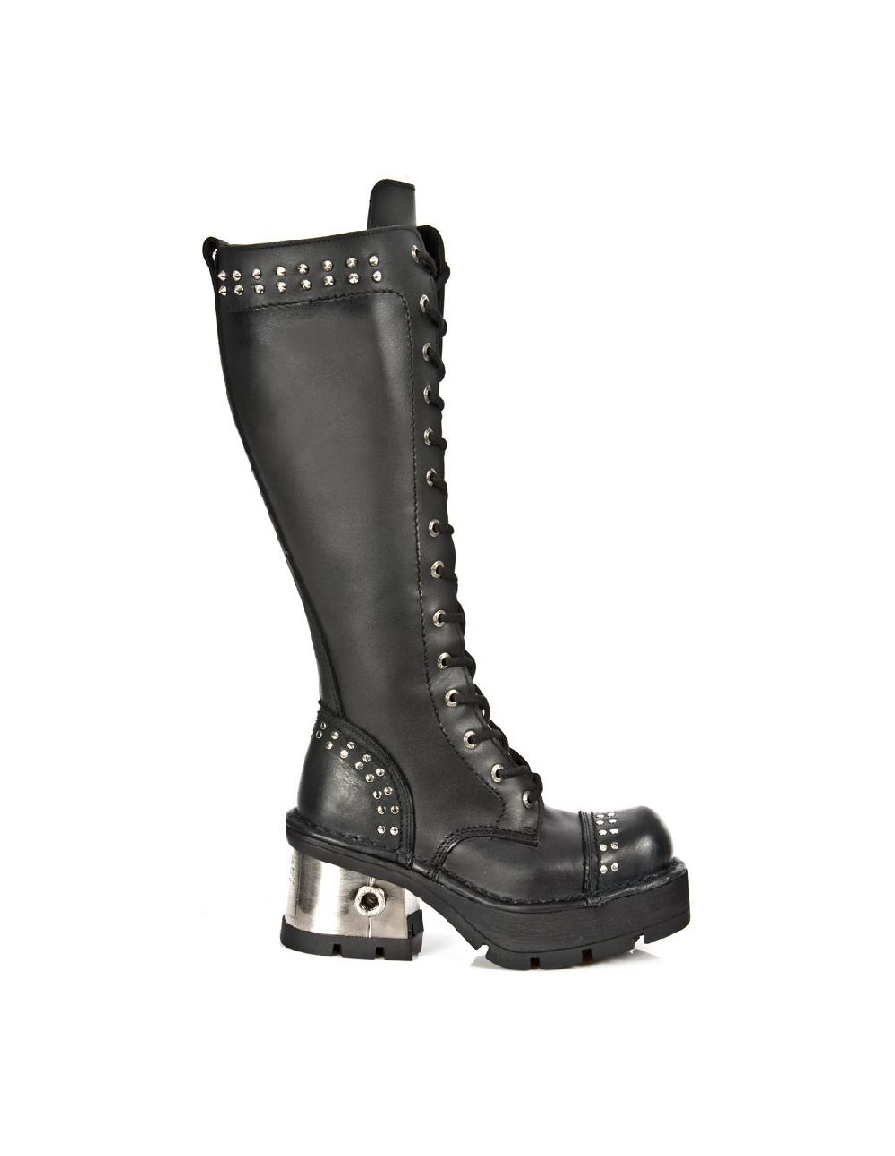 new rock BOOT METALLIC M-1028-C1