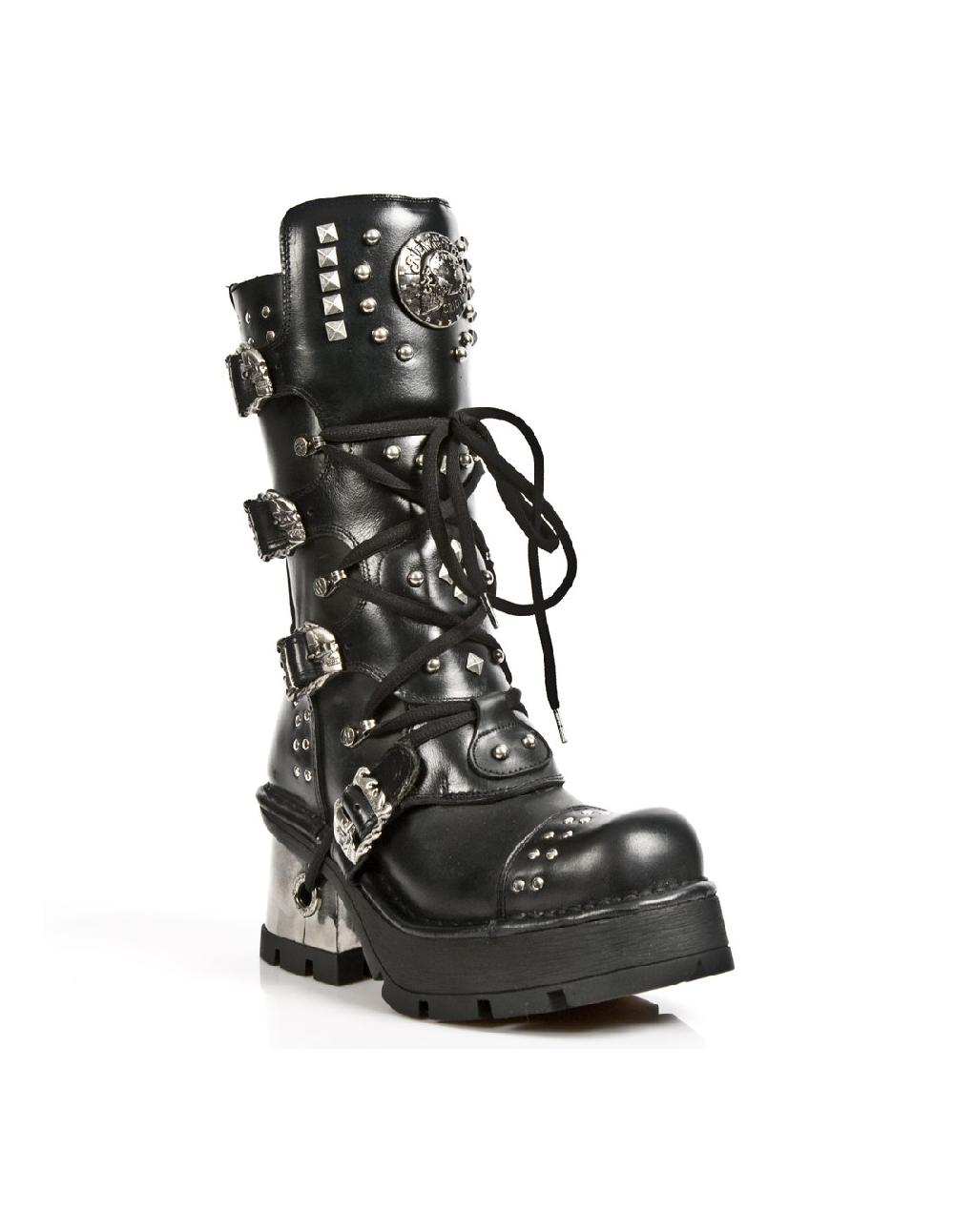 New Rock BOOT METALLIC M-1029-C1
