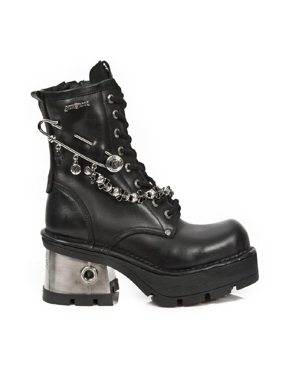 new rock BOOT METALLIC M-1043-C1
