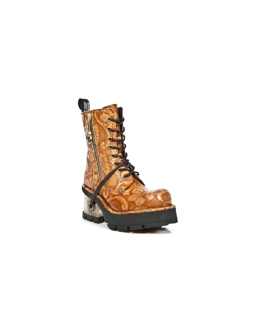 New Rock BOOT METALLIC M-1046-C2