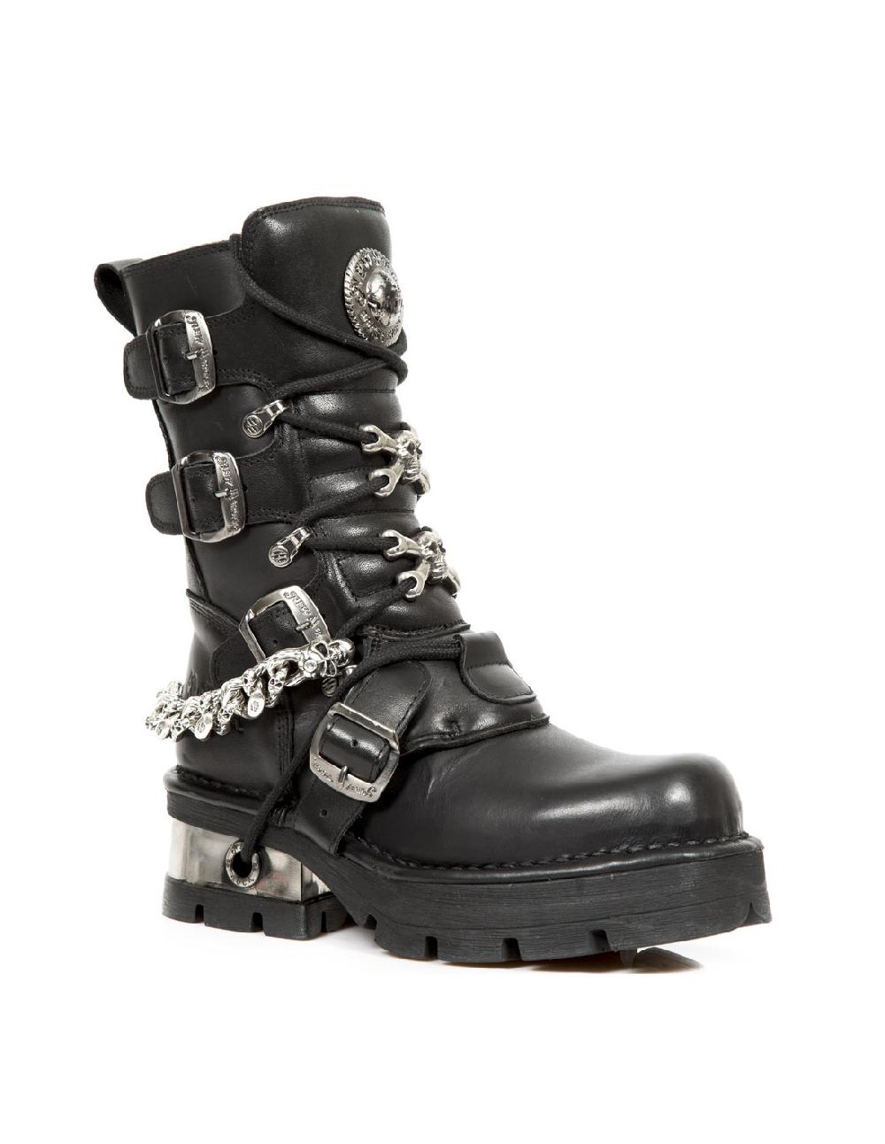 New Rock BOOT METALLIC M-1053-C1