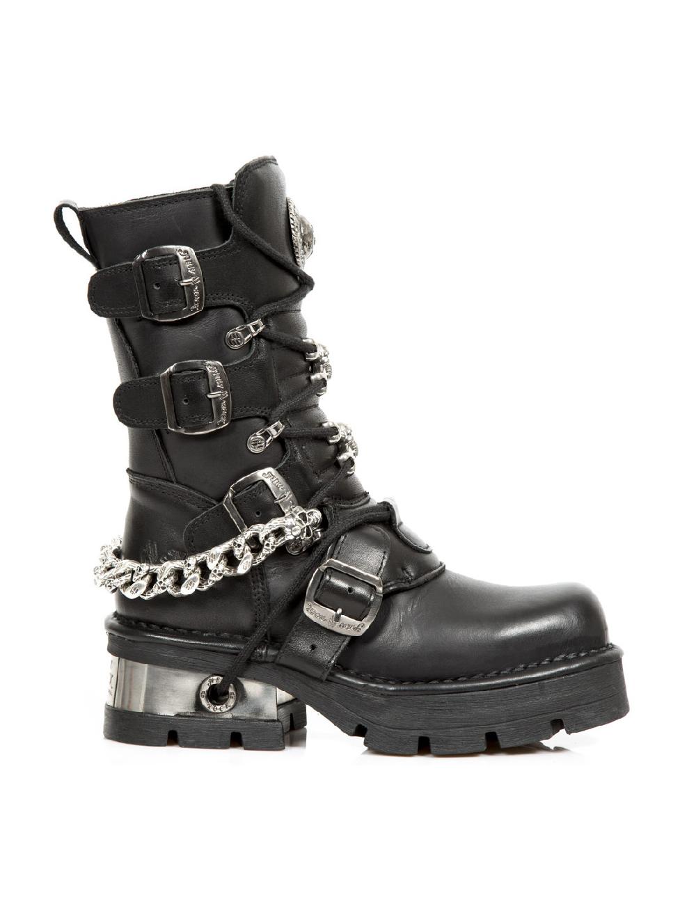new rock BOOT METALLIC M-1053-C1