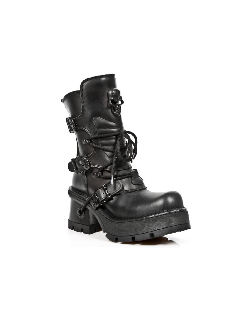 New Rock BOOT METALLIC M-1054-S8