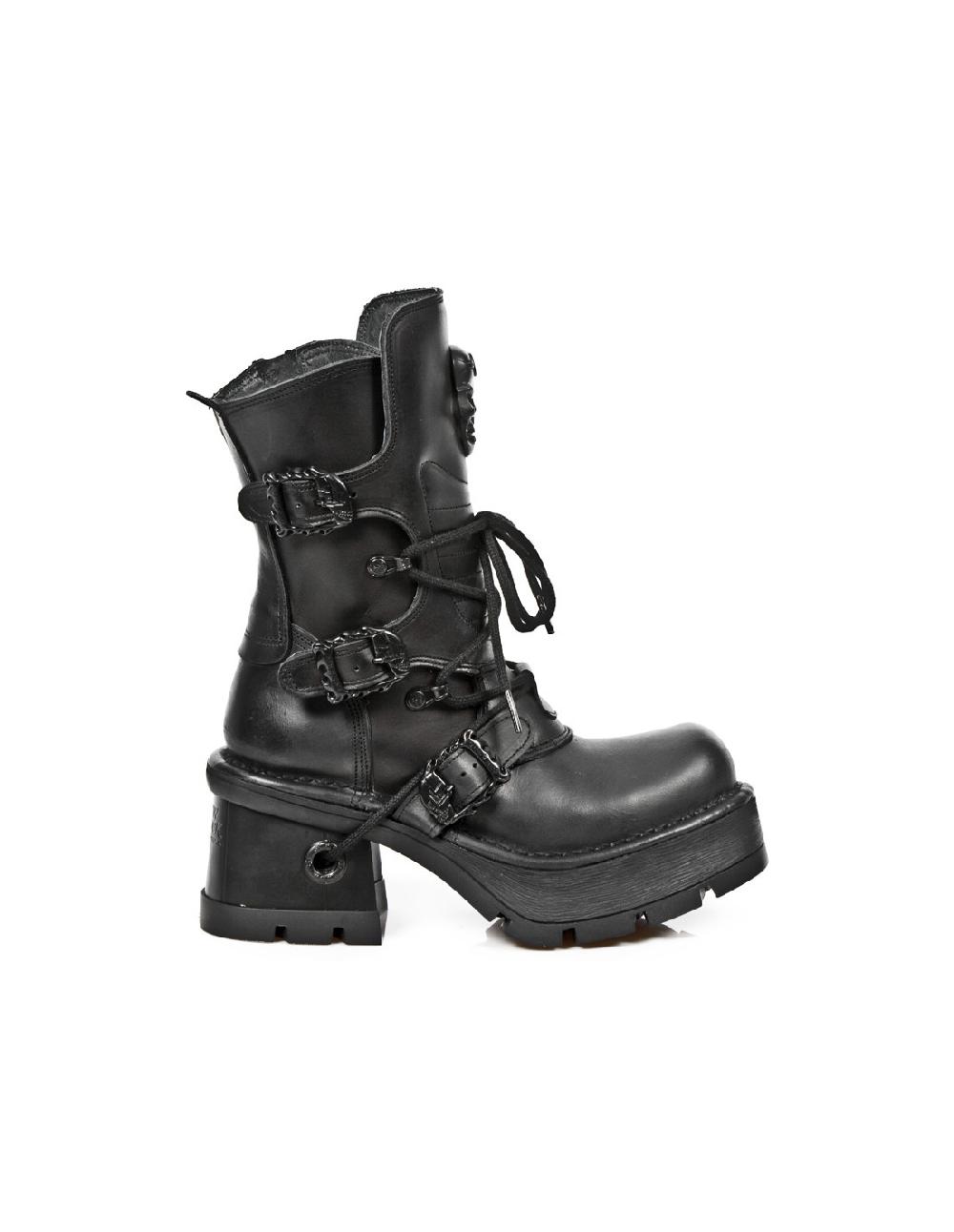new rock BOOT METALLIC M-1054-S8