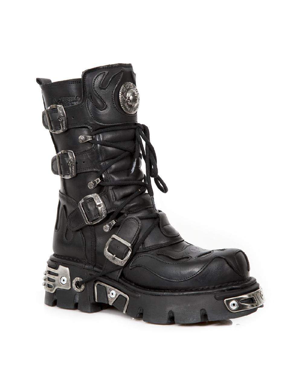 New Rock BOOT METALLIC M-107-C7