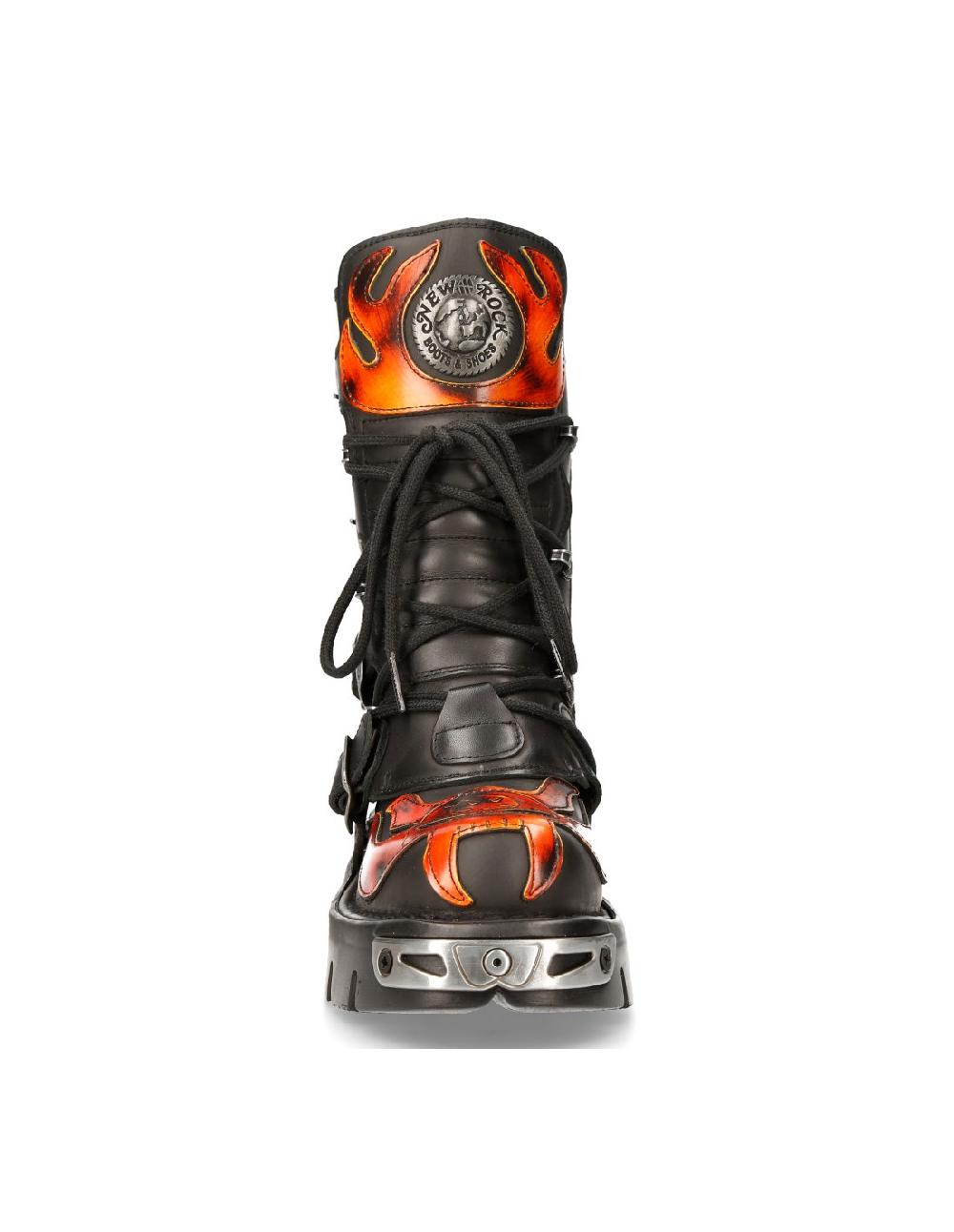 New Rock BOOT METALLIC M-107-S1