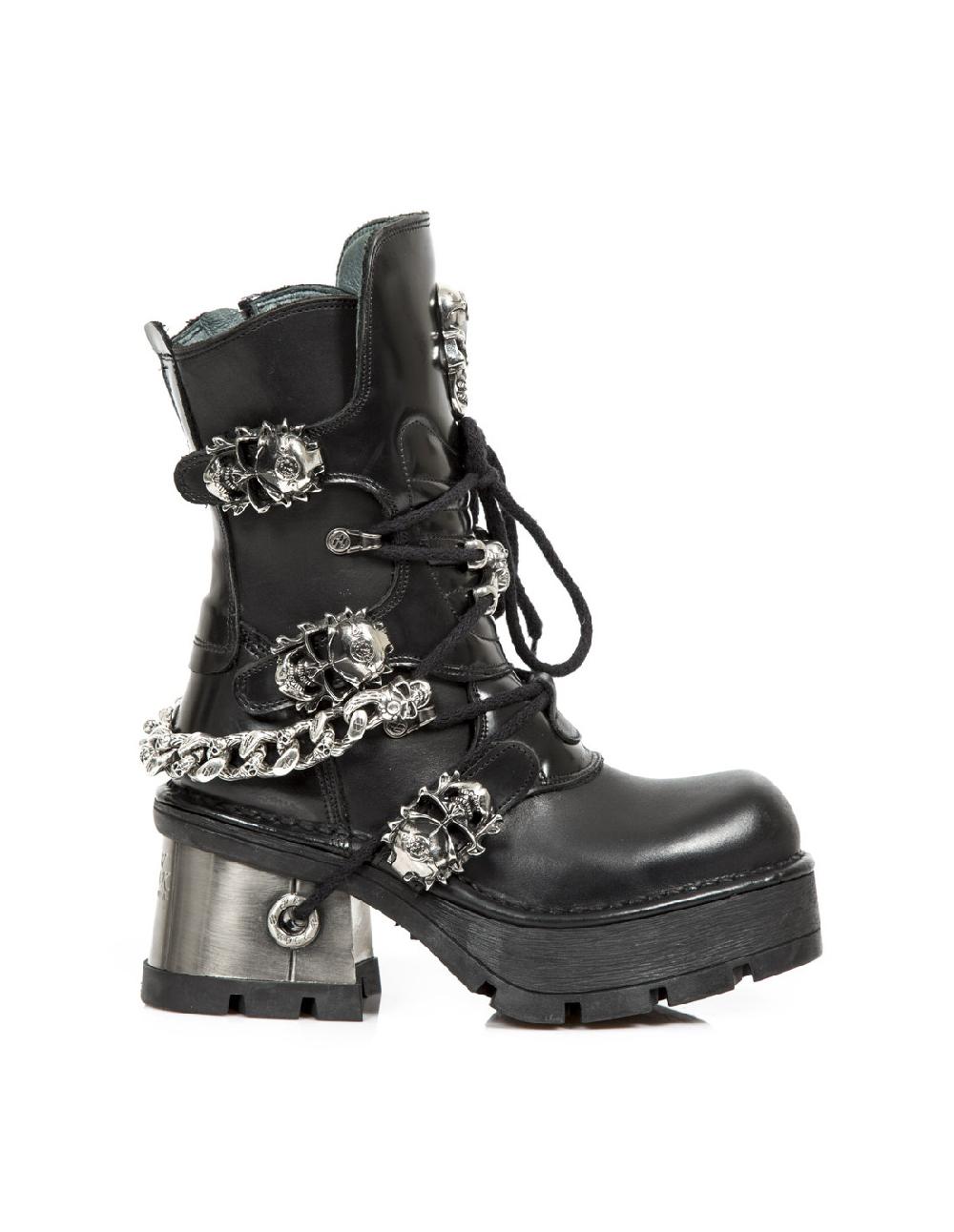 New Rock BOOT METALLIC M-1074-C1