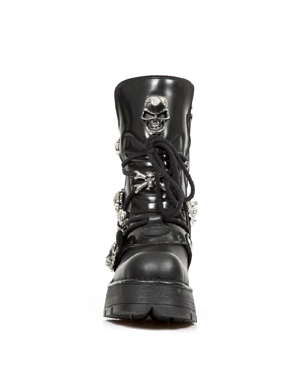 New Rock BOOT METALLIC M-1074-C1