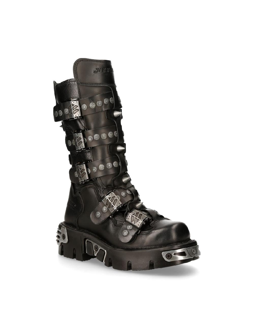 New Rock BOOT METALLIC M-134-S1