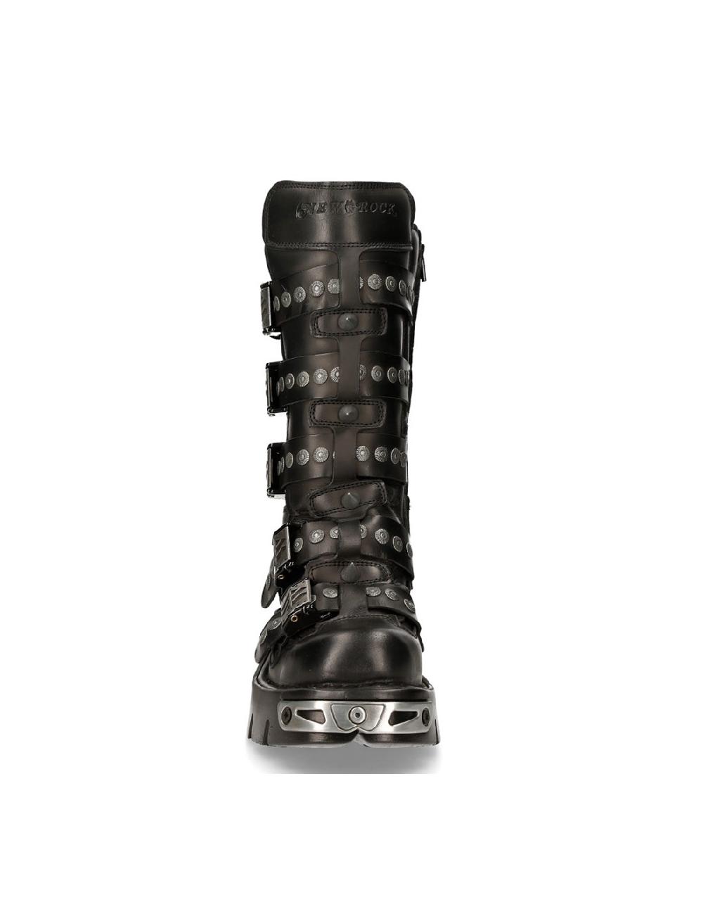 New Rock BOOT METALLIC M-134-S1