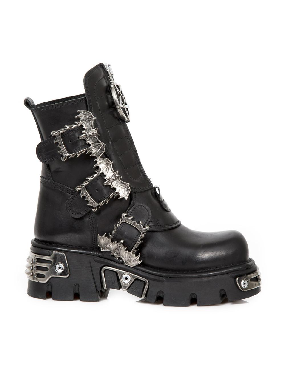 New Rock BOOT METALLIC M-1486-C1